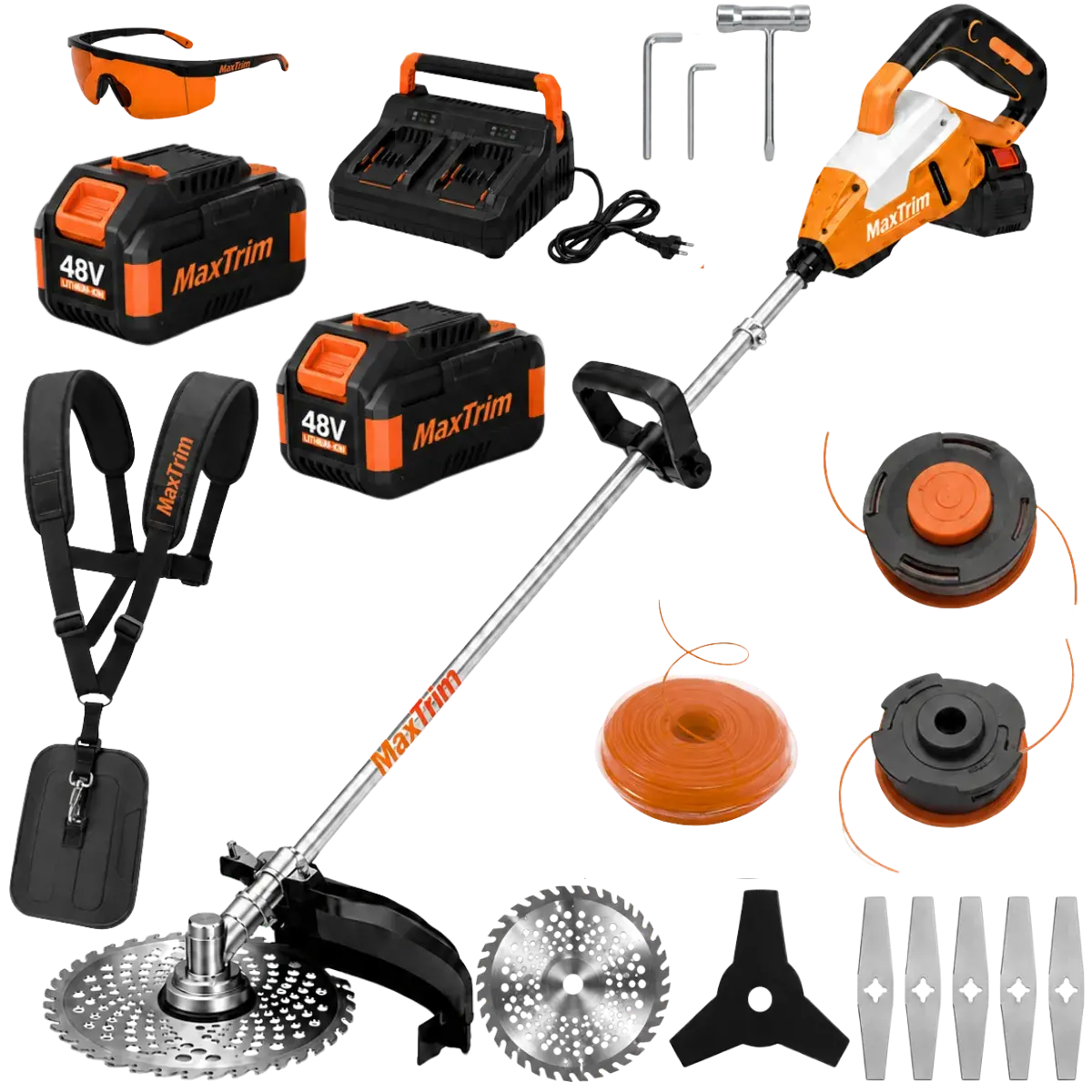 MaxTrim™ — Χλοοκοπτικό μπαταρίας